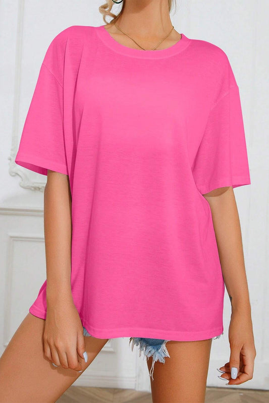 SUN SHINE ON MY MIND Round Neck T-Shirt - Fashion Finder Hub