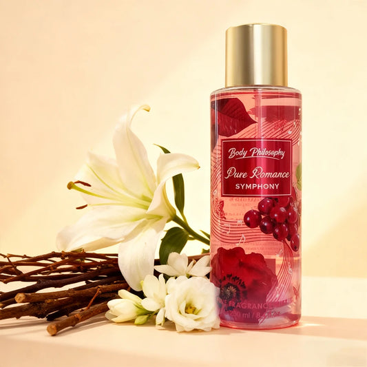 Women's Body & Hair Mist 8.4oz - 6 Fruity & Floral Scents, Spring/Summer Pheromone Fresh Fragrance Spray Perfume