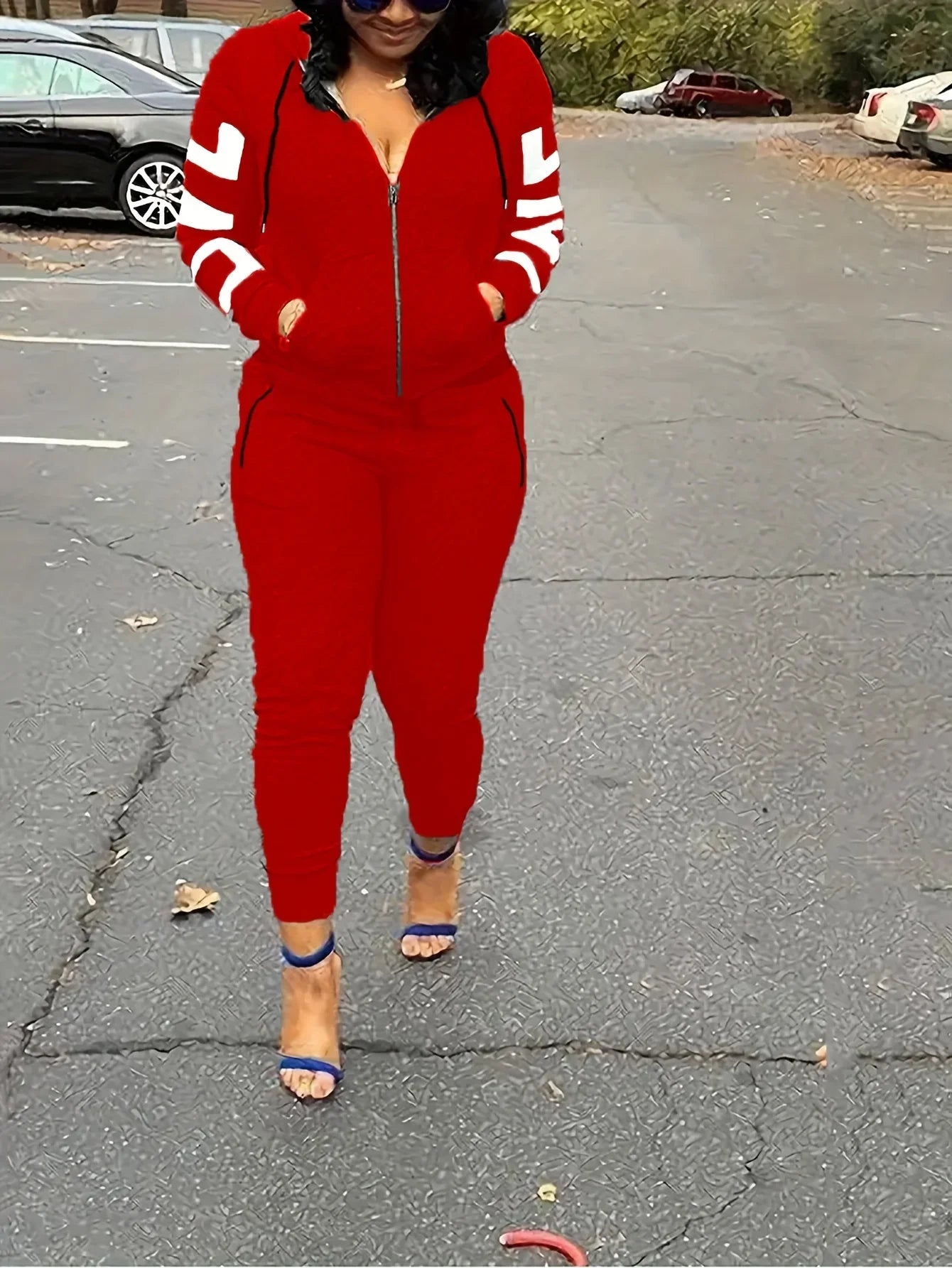 New Casual Tracksuits Two Piece Set Women Sport Suit Hoodies Jogging Size Harajuku