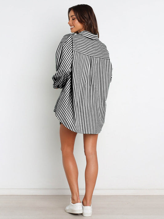Striped Shorts Set