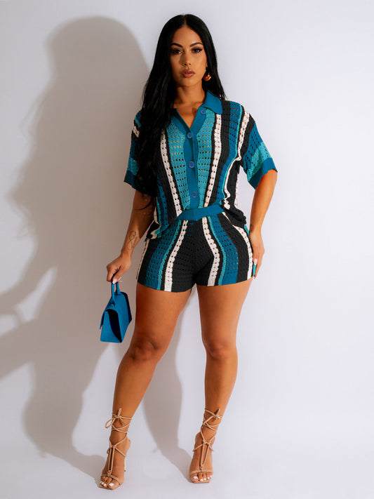 Women Two Piece Short Sets