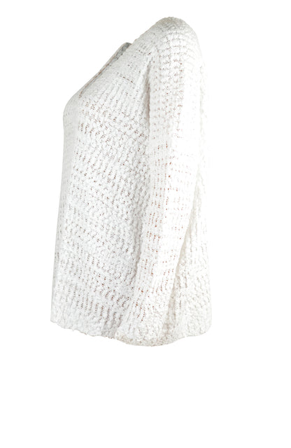 Single Shoulder Long Sleeve Sweater - Fashion Finder Hub