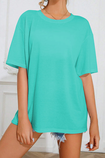 SUN SHINE ON MY MIND Round Neck T-Shirt - Fashion Finder Hub