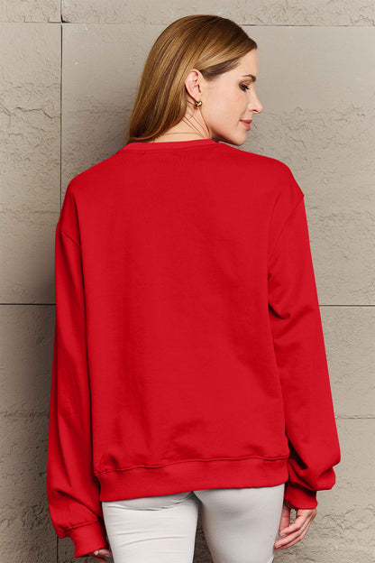 Simply Love Full Size THANKFUL Graphic Sweatshirt - Fashion Finder Hub