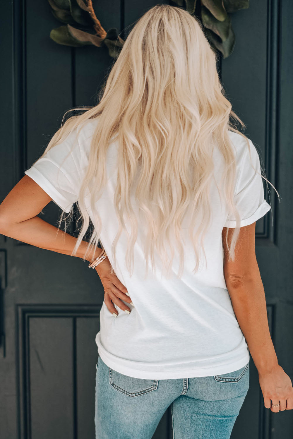 MAMA Round Neck Short Sleeve T-Shirt - Fashion Finder Hub