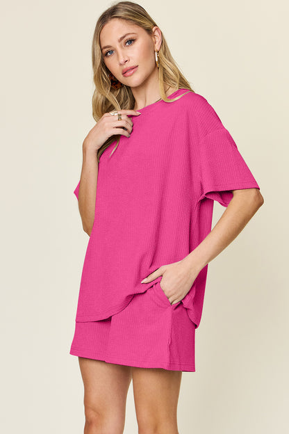 Fashionable Matching Short Set for Women