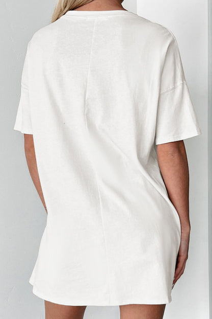MAMA Round Neck Half Sleeve T-Shirt - Fashion Finder Hub