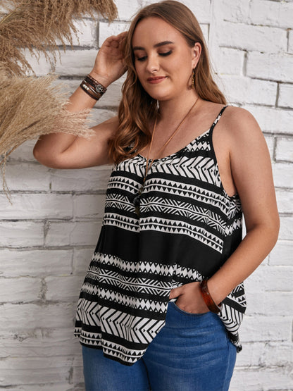 Plus Size Scoop Neck Cami - Fashion Finder Hub