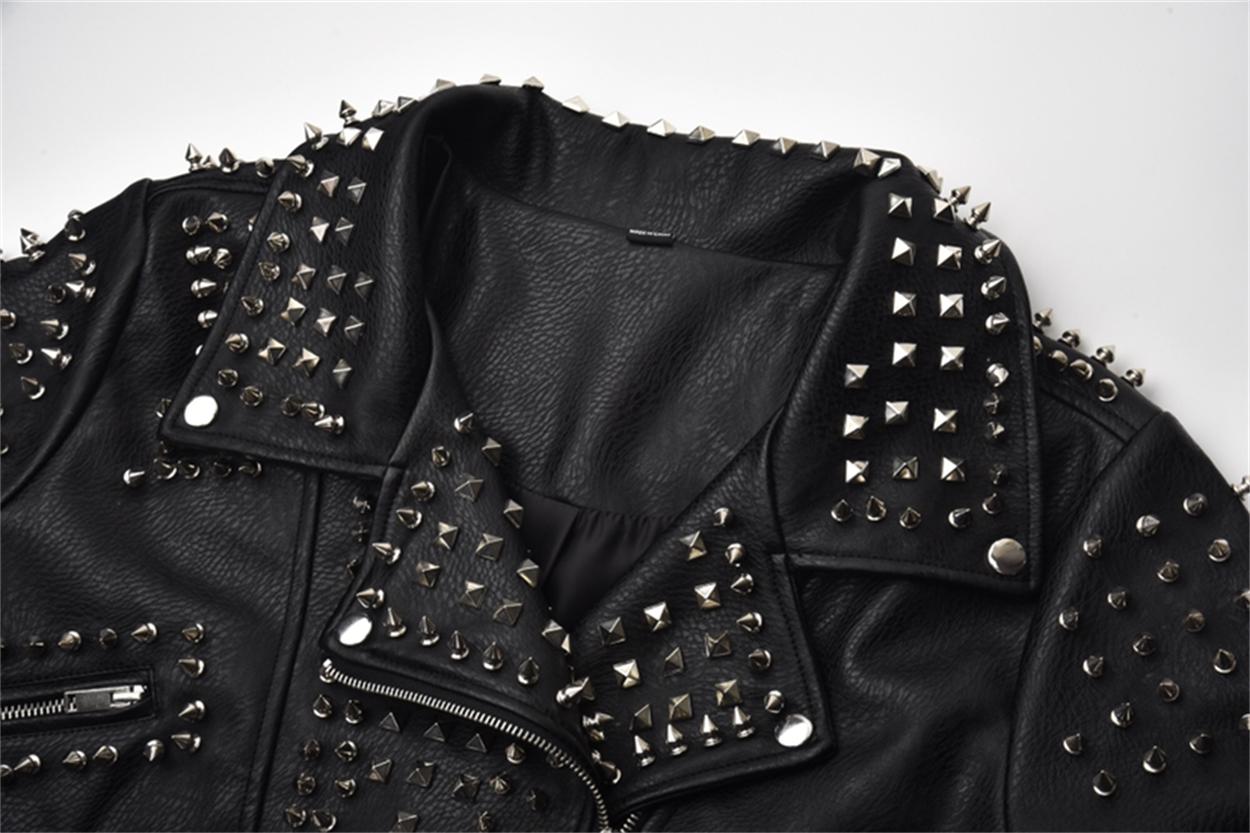 Ronnie Rock Heavy Studs Stylish Punk Jacket