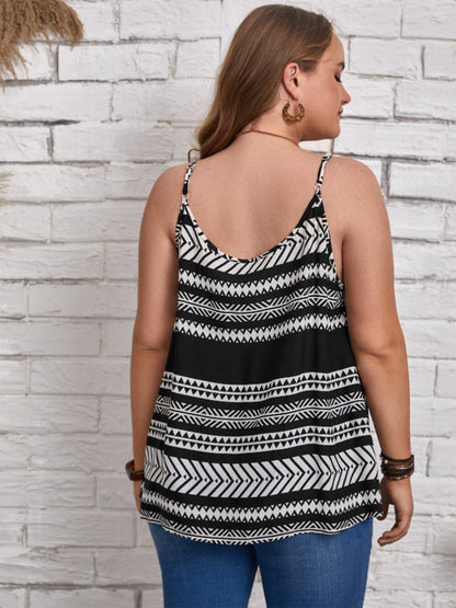 Plus Size Scoop Neck Cami - Fashion Finder Hub