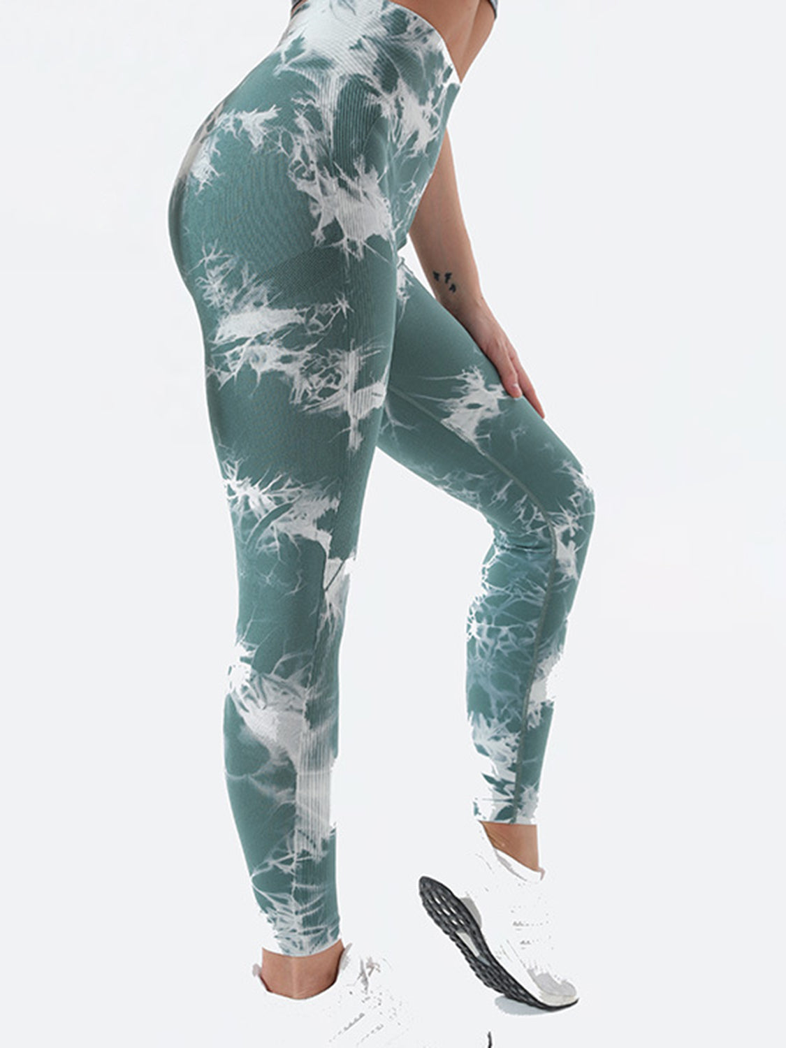 Tie-Dye High Waist Active Leggings