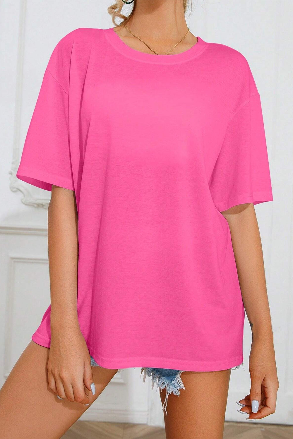 SUN SHINE ON MY MIND Round Neck T-Shirt - Fashion Finder Hub