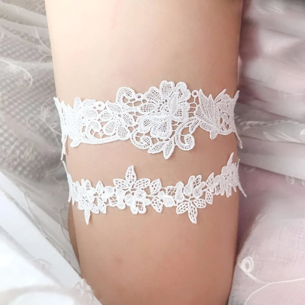 Bride Thigh Ring Bridal Elastic Leg Garter