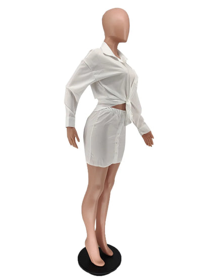 Women Two Piece Skirt Sets 