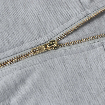 Solid Long Sleeve Two piece Sweatsuit Sets