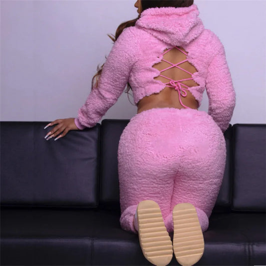 Women Winter Pant Sets