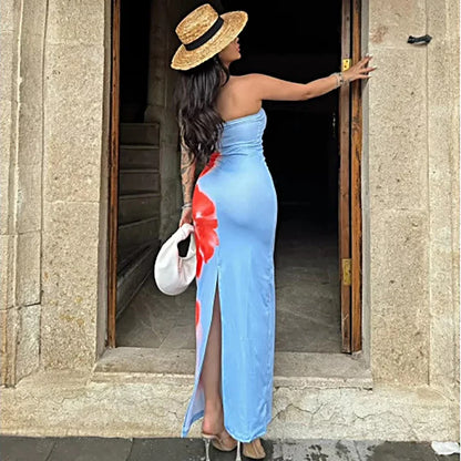 New Arrivals Strapless Bodycon Dress Wrap Dresses (Sundresses)