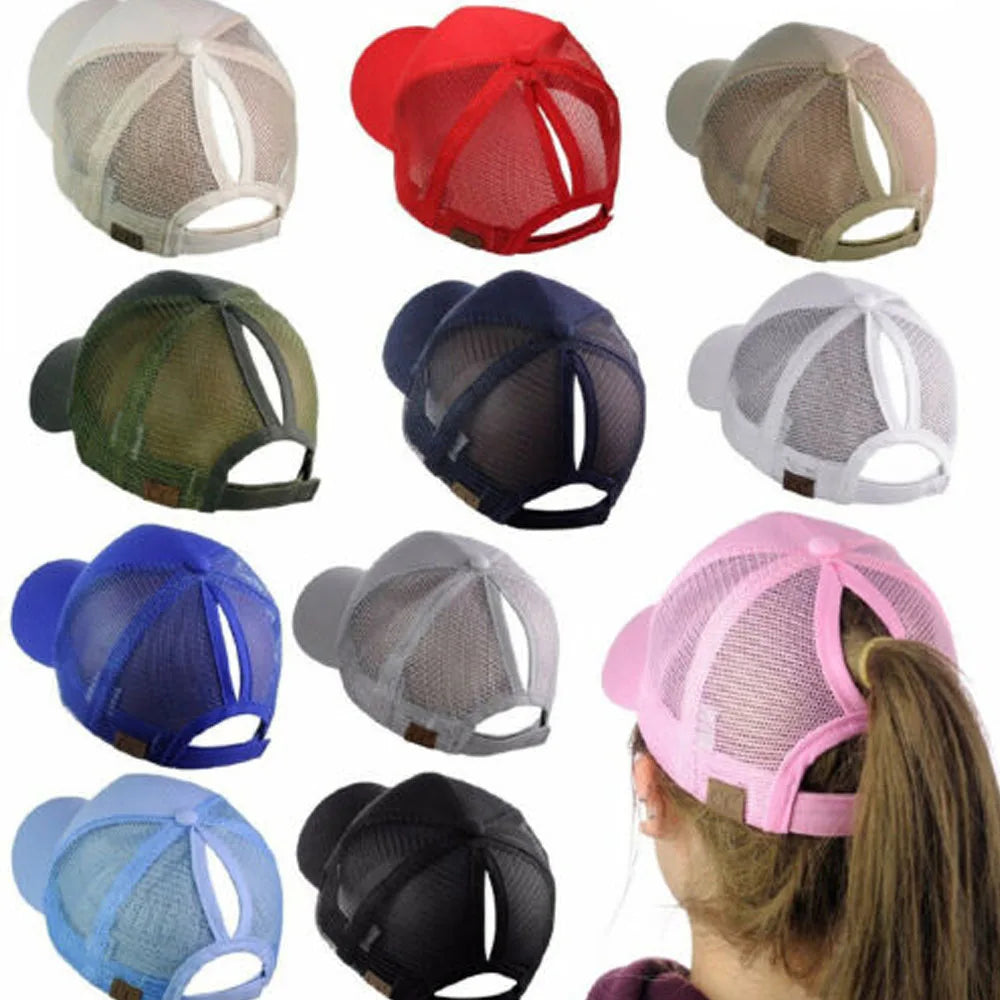 Toledake Ponytail Baseball Cap