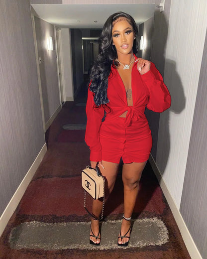Women Two Piece Skirt Sets 