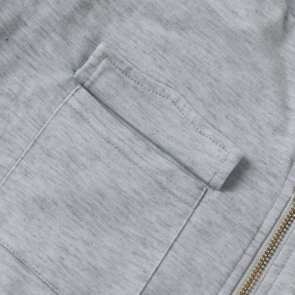 Solid Long Sleeve Two piece Sweatsuit Sets