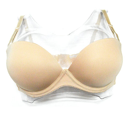 Strapless Wedding Multiway Bralette Add 2 Cup Super Padded Push Up Bra (Size 32 34 36 38 40 A B C D)