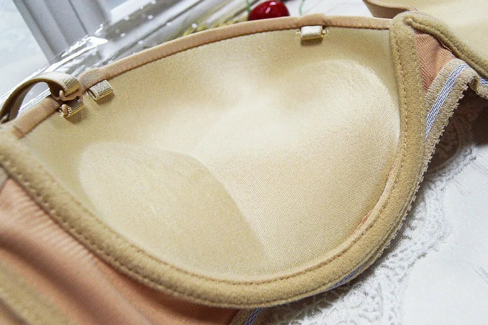 Strapless Wedding Multiway Bralette Add 2 Cup Super Padded Push Up Bra (Size 32 34 36 38 40 A B C D)