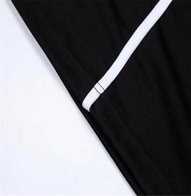 Tight All-around Contrast Slim Fit Midi Dresses