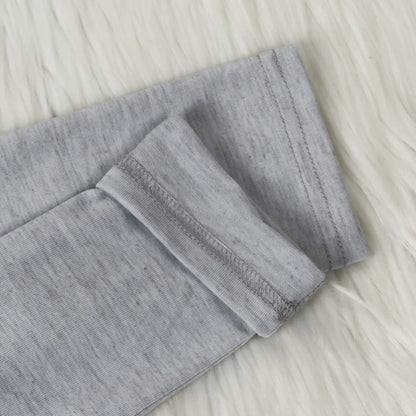 Solid Long Sleeve Two piece Sweatsuit Sets