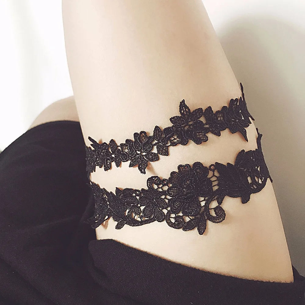 Bride Thigh Ring Bridal Elastic Leg Garter