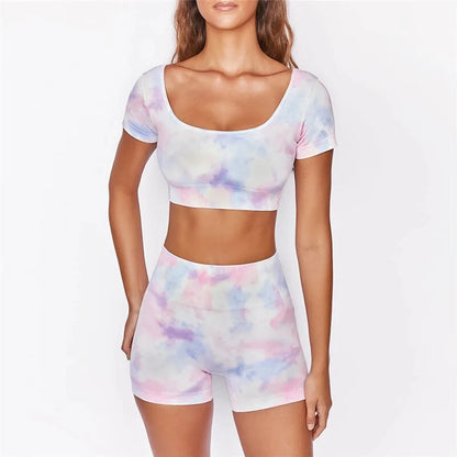 Tie Dye Yoga Set