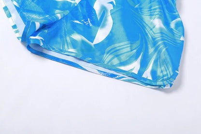 Leilani Satin Short Set