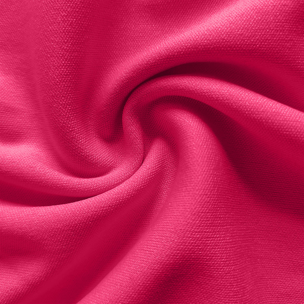 Patchwork T-shirt + Shorts Active Two Piece Sets