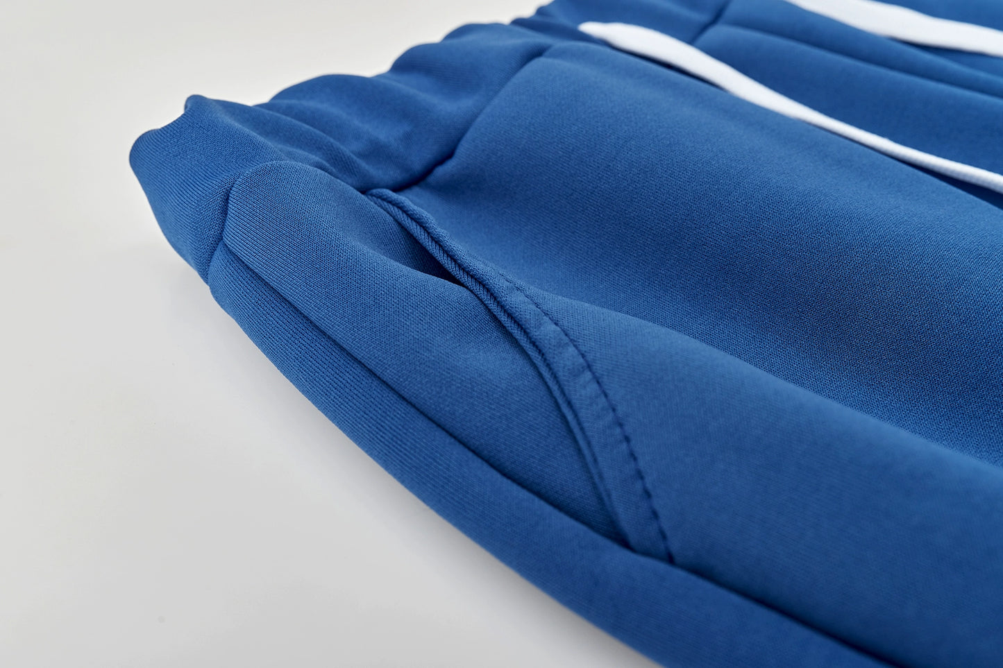 Fashion Trend Solid Color Plus Fleece Sports Color Sweater Two-piece Sets