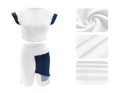 Women Two Piece Short Sets 