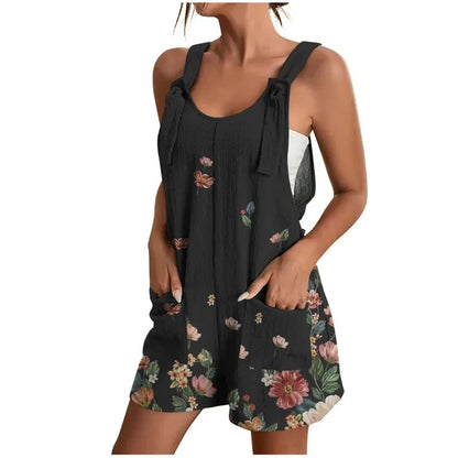New Women Jumpsuits Summer Shorts