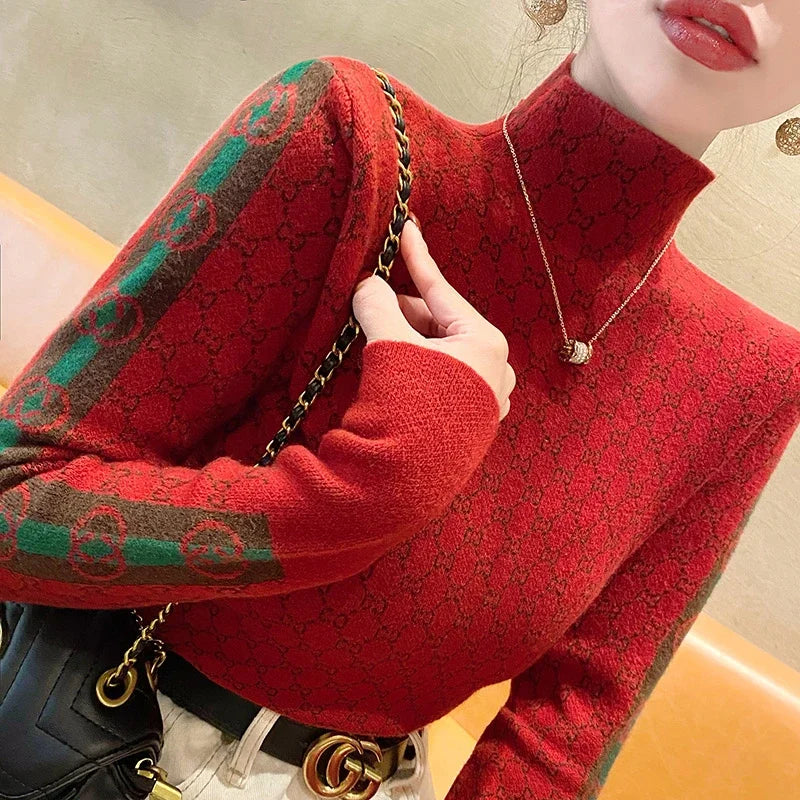 Evelynn's Vintage Chic Slim Sweaters Winter Fashion (Comfortable)