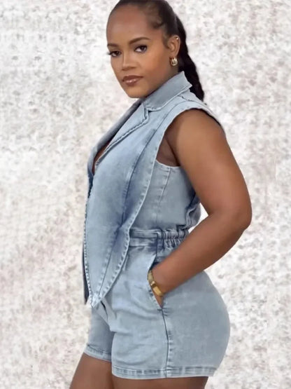 Women Denim Jumpsuits