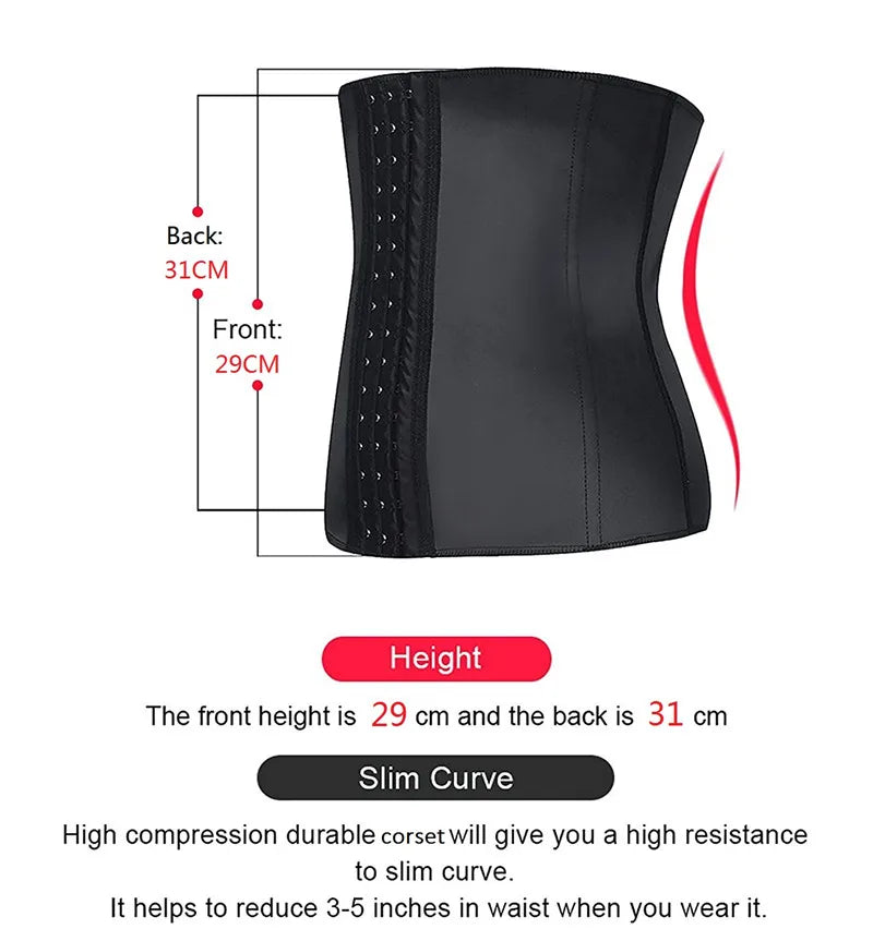 Africa's Girdle Waist Trainer Double Compression BBL Corsets Slim Tummy Control Sheath Body Shapers (Modeling Belt)