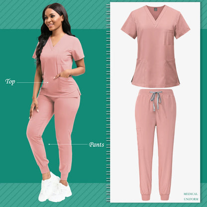 Medical Scrubs, Beauty Spa, Pet Clinic Store (Veterinary), Dentistry Work Clothes Sets