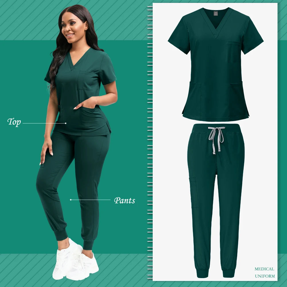 Medical Scrubs, Beauty Spa, Pet Clinic Store (Veterinary), Dentistry Work Clothes Sets