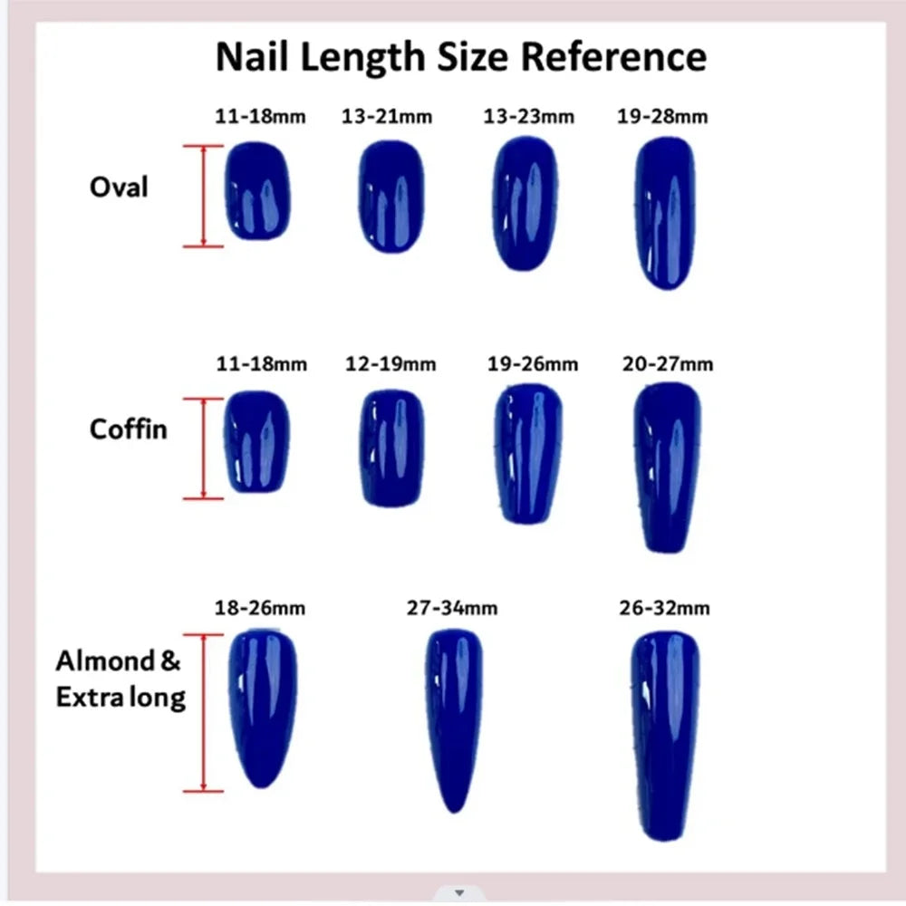 10pcs High Quality Press on Nails Green Starry Sky Shining Eyes Nail Equipment Nails