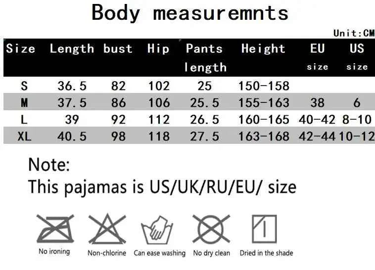 Lace Patchwork V-Neck Sleepwear Cami Top + Printed Shorts Soft Loungewear