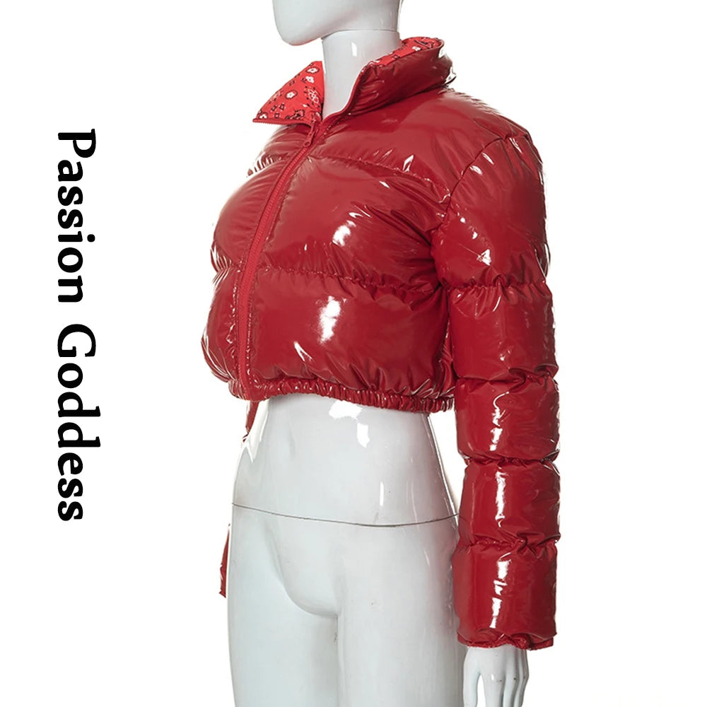 Hazel Both Side Wear Puffer Jacket