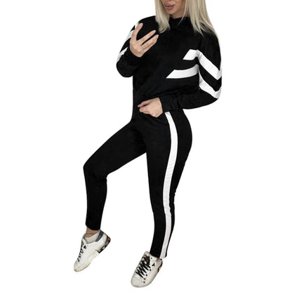 Hooded Sports Top + Pant Sets