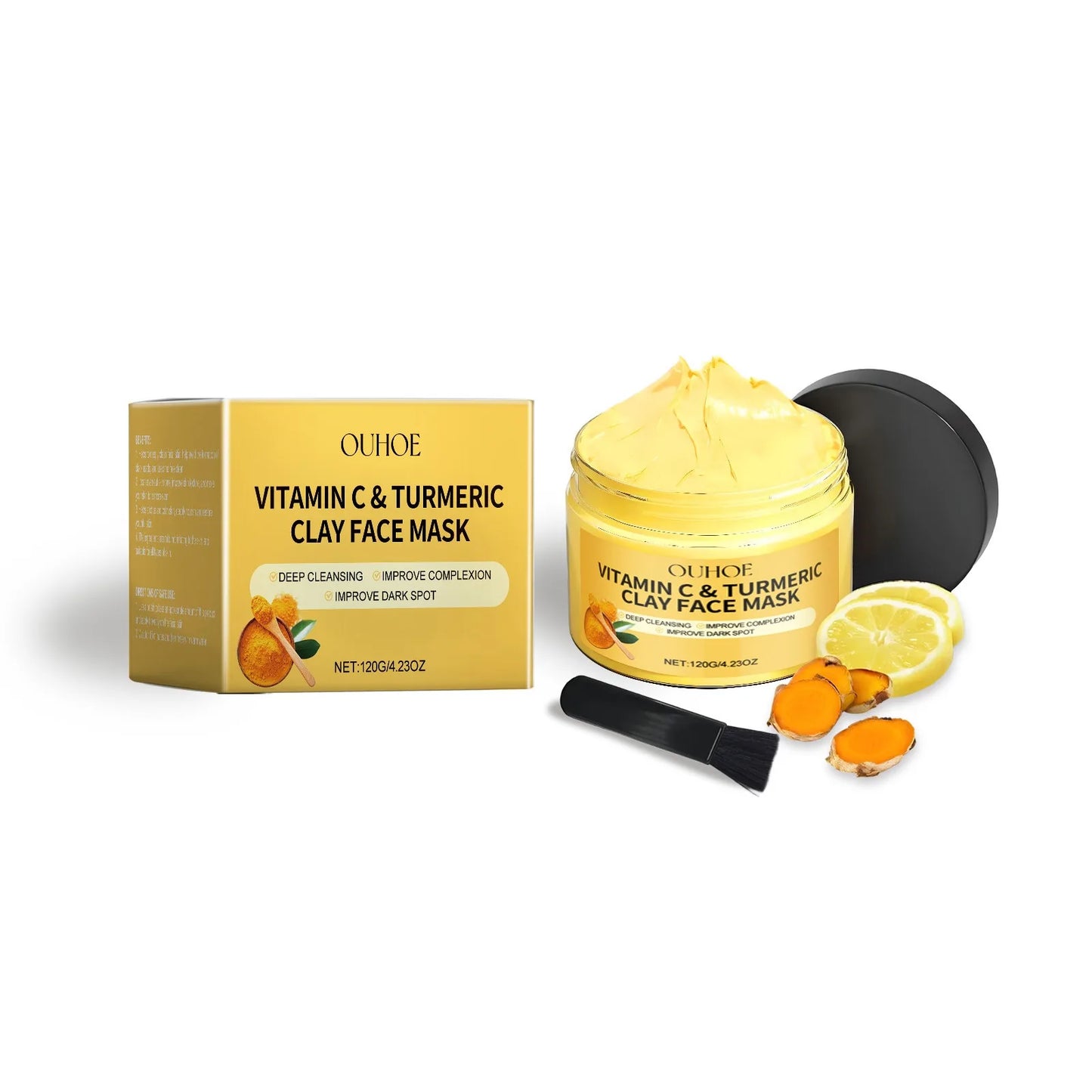 Turmeric Exfoliating Facial Mask (deep cleansing)