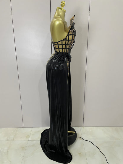 New Mesh See Through Top Skirt + Gloves Set(photoshoot)