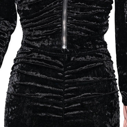 New Winter Fashion Zipper Tops + Slim Pencil Pant Sets
