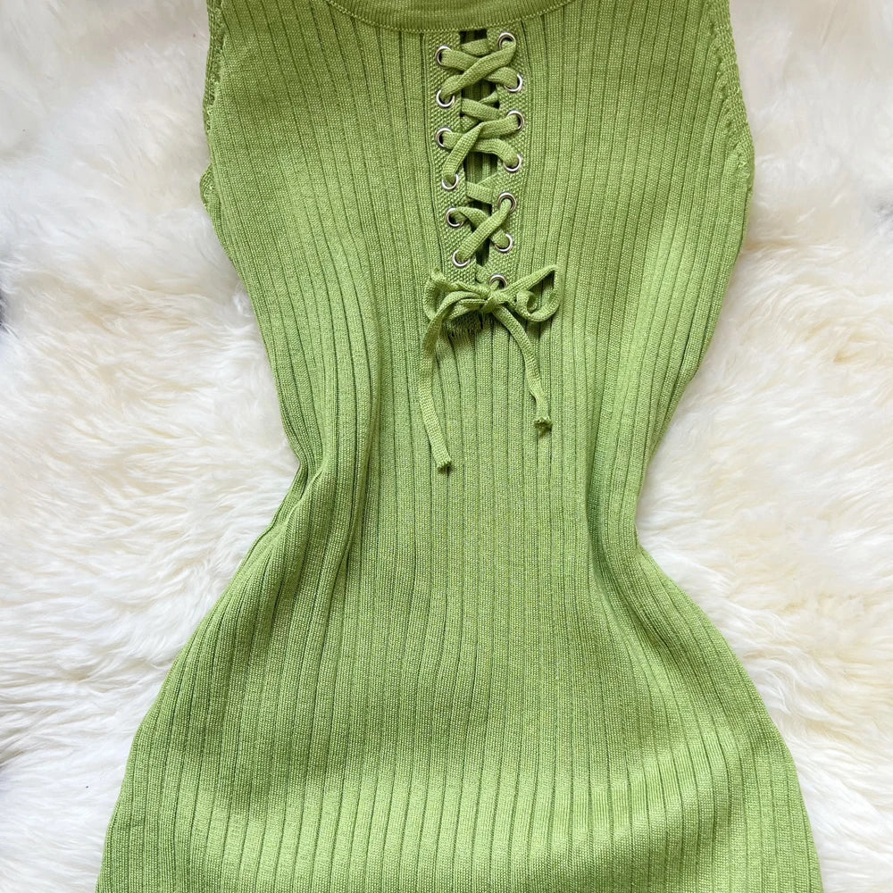 New Fashion Y2K Diamonds Bodycon Mini Dresses