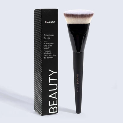 Flat Head Foundation Brush With Box Powder Blush Concealer Makeup Brush Skin-friendly Makeup Tool