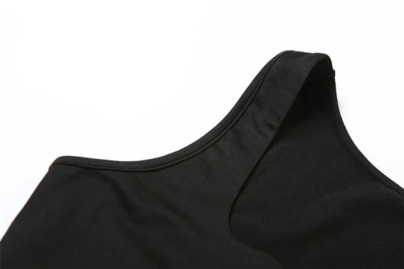 Black Hollow Out Bodycon Maxi Dresses